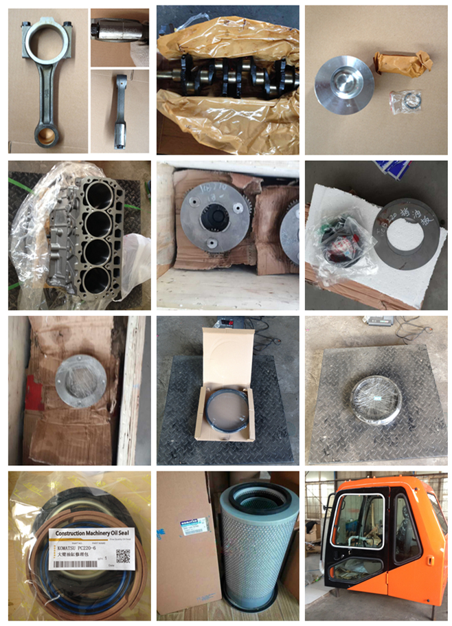 PC200-7用の高品質の掘削機水力アームシリンダー 707-01-XZ820 8