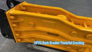 ロックブレーカーHP20油圧式ブレーカー破砕ハンマーを紹介します。